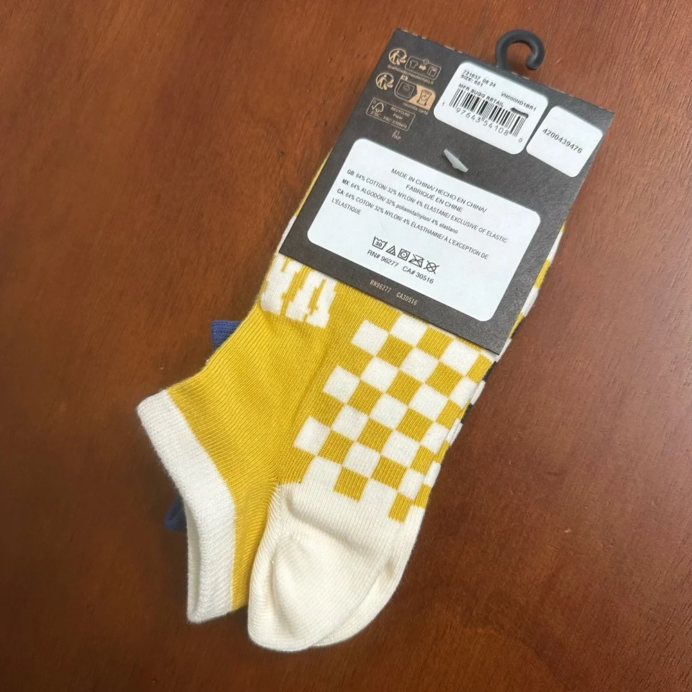 Vans 3-Pack Checkerboard Socks